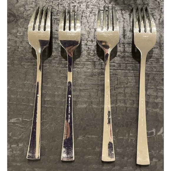 JA Henckels Zwilling Fork 18/10‎ Stainless Set Of 4 Bellasera Satin Dinner Forks - Picture 2 of 4